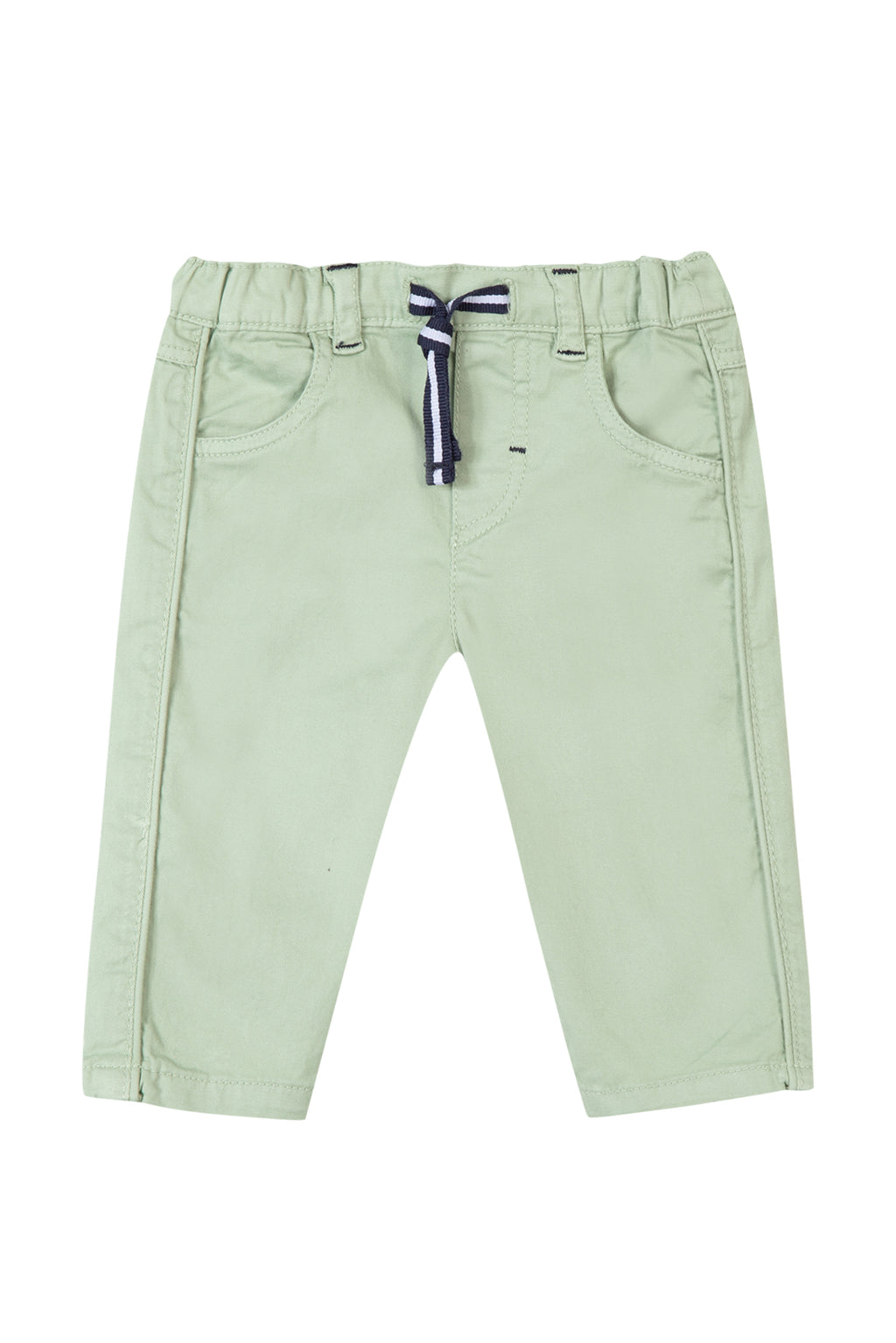 Pantalon - Sergé vert menthe