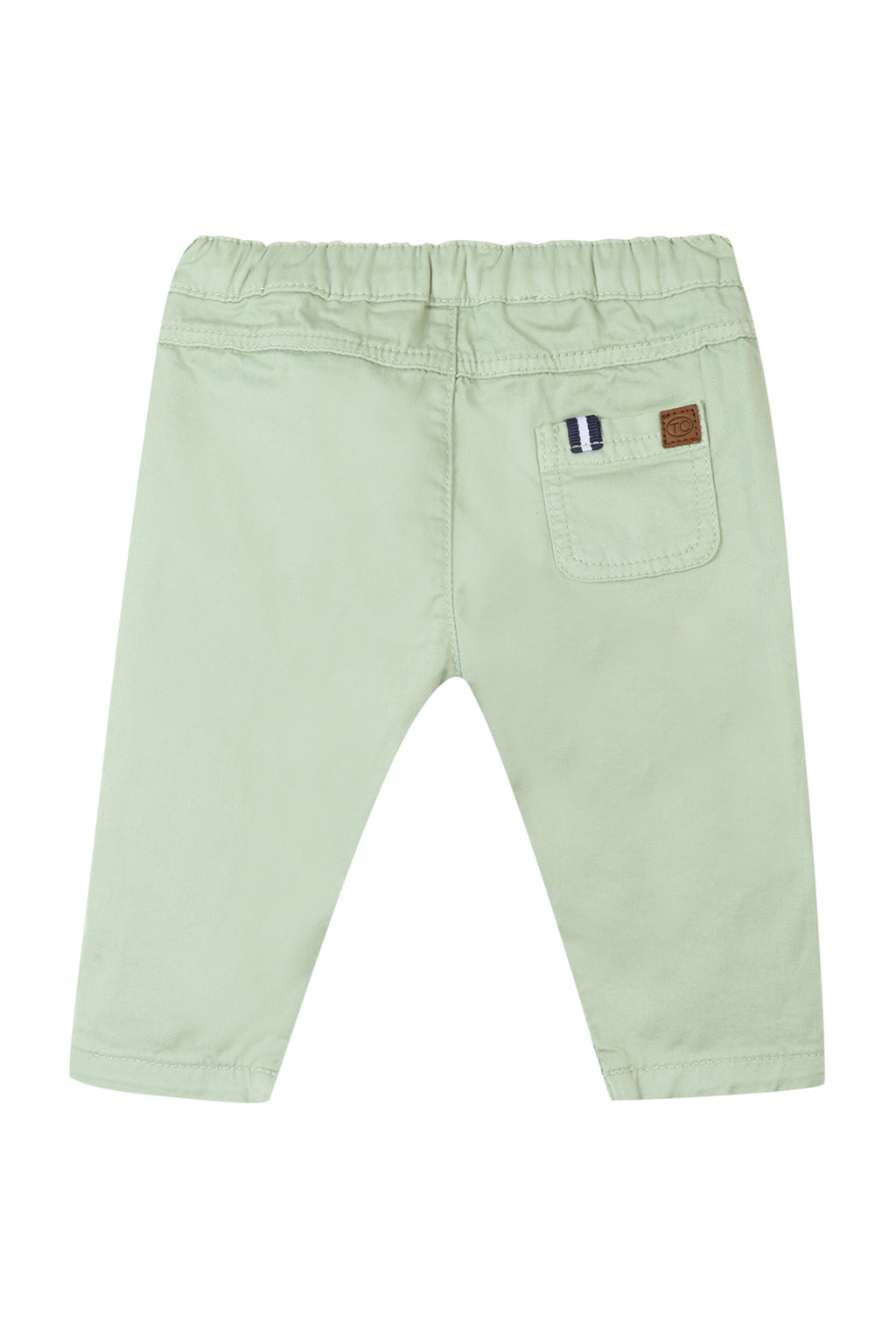 Pantalon - Sergé vert menthe