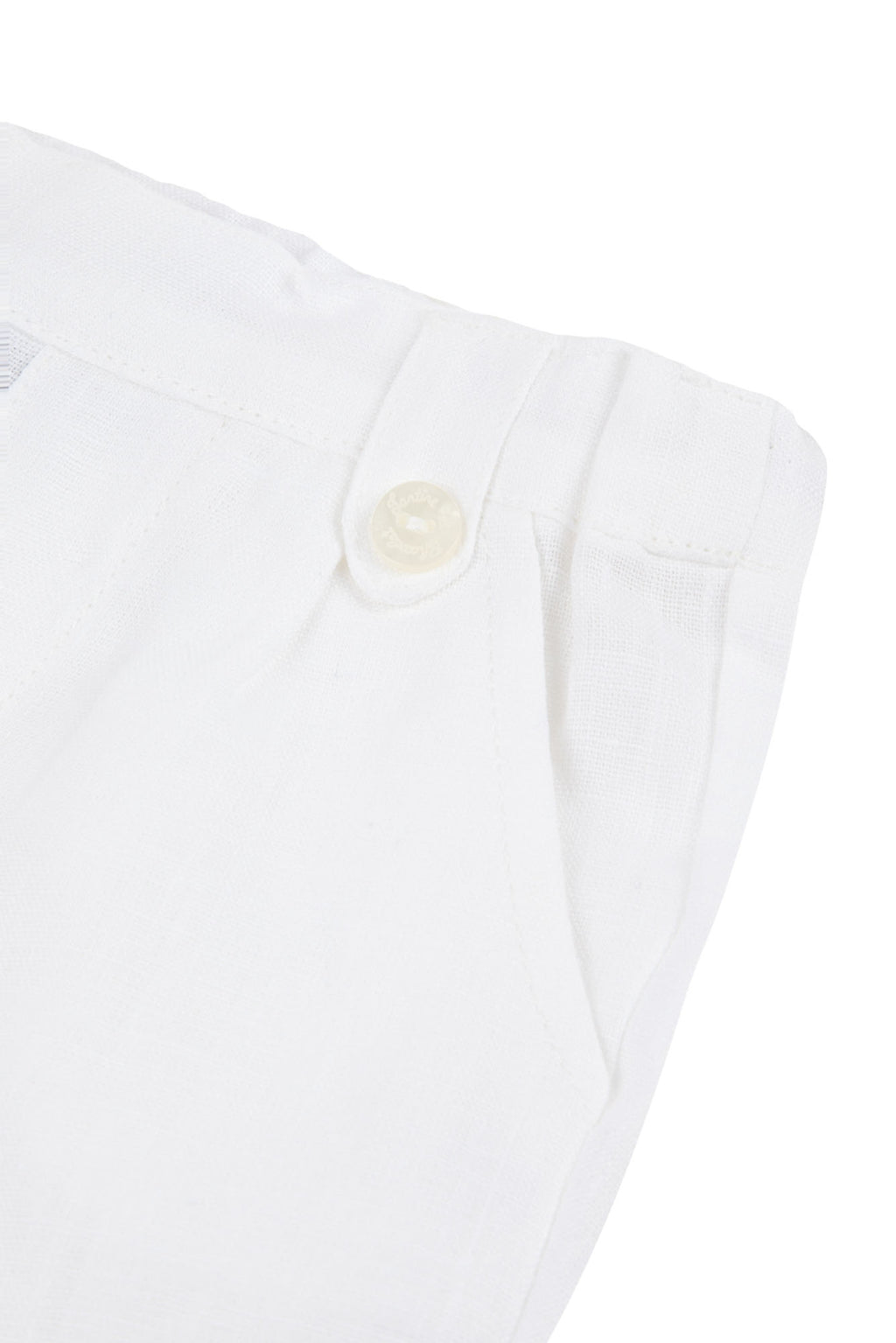 Pantalon - Blanc lin